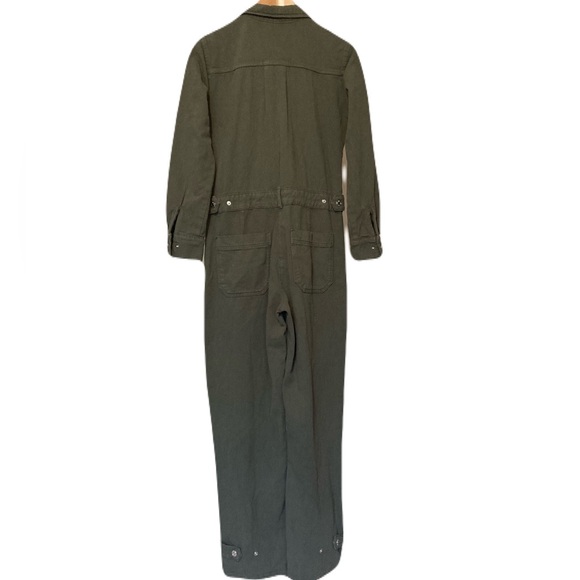 Zara Cotton Utility Jumpsuit NEW - Picture 6 of 14